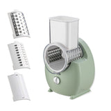 Electric Vegetable Slicer: Multifunctional Potato Carrot Cutter, Shredder, Chopper & Grater for Kitchen - Minihomy