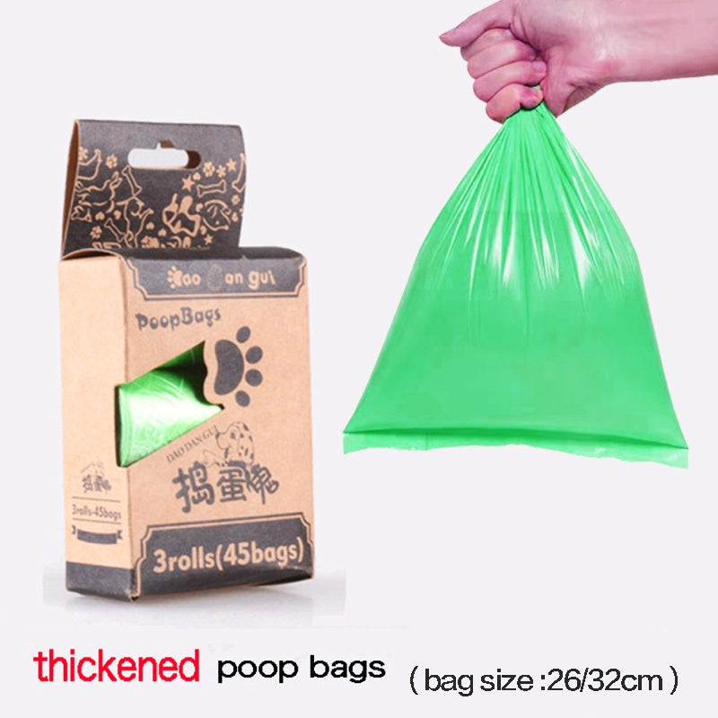 LED Pet Waste Bag Dispenser with Light - Dog Poop Bag Holder, Portable Organizer - Minihomy