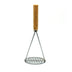 Manual Potato Masher With Wooden Handle Kitchen Gadget - Minihomy