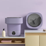 Mini Foldable Washing Machine - Portable Socks Underwear Panties Washer