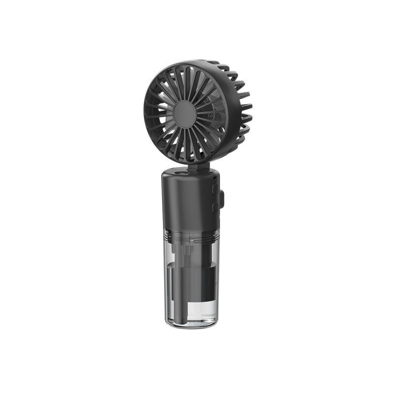 Portable Handheld Spray Fan: 4-Speed Misting Fan for Summer Cooling & Outdoor Use (USB Rechargeable) - Minihomy