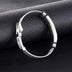 Men's Stainless Steel Cross Bracelet - Adjustable Mesh Chain Bangle - Minihomy