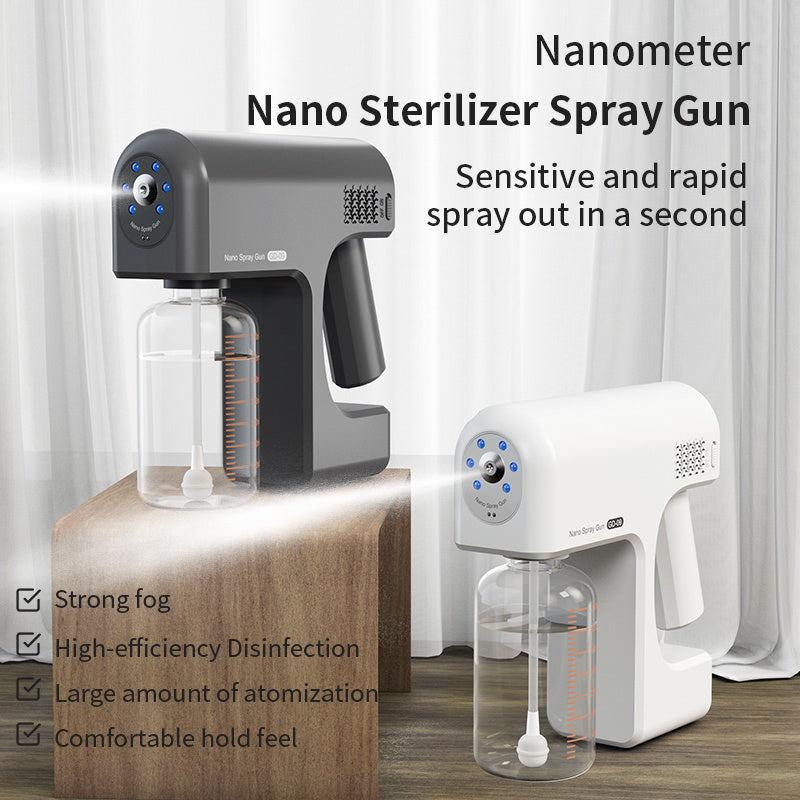 USB Rechargeable Wireless Nano Atomizer Sprayer - Handheld Disinfection & Home Sanitizer