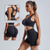 2-Piece Yoga Set: Women's Vest and Shorts Tracksuit - Minihomy