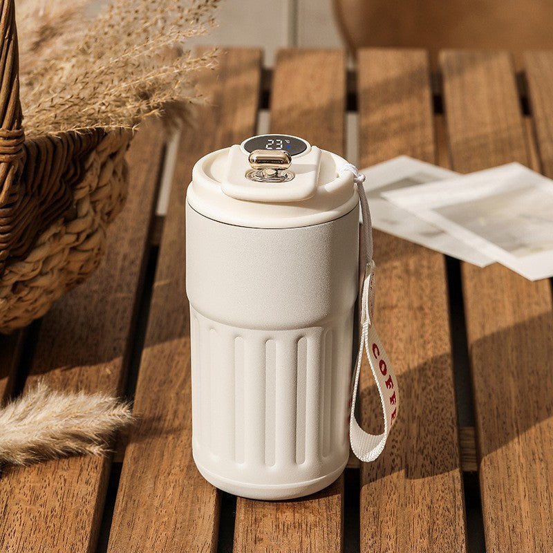 Double Wall Vacuum Insulated Coffee Cup - Keep Drinks Hot or Cold