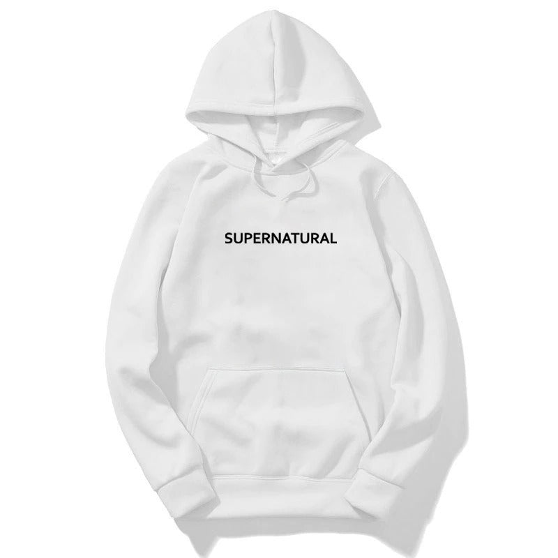 Supernatural Printed Hoodie Sportswear