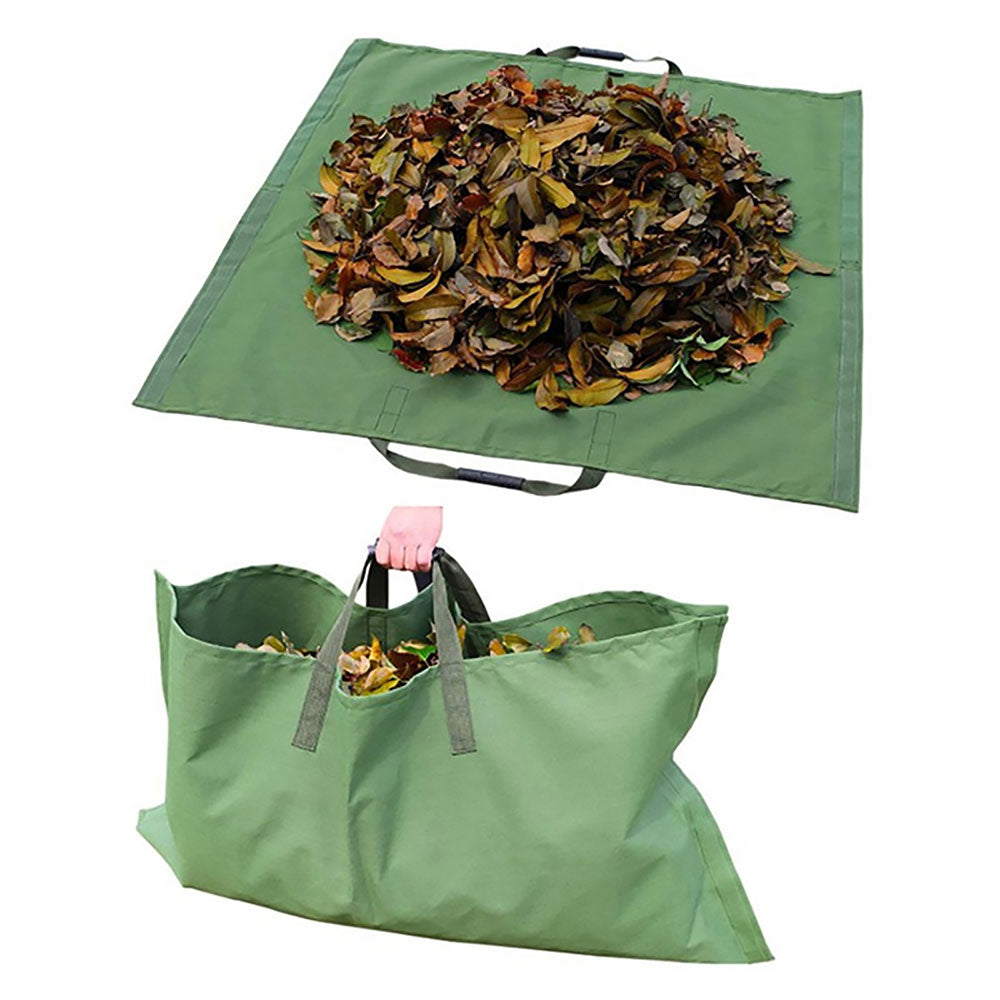 Garden Leaf Storage Outdoor Lawn Yard Waste Tarpaulin Container