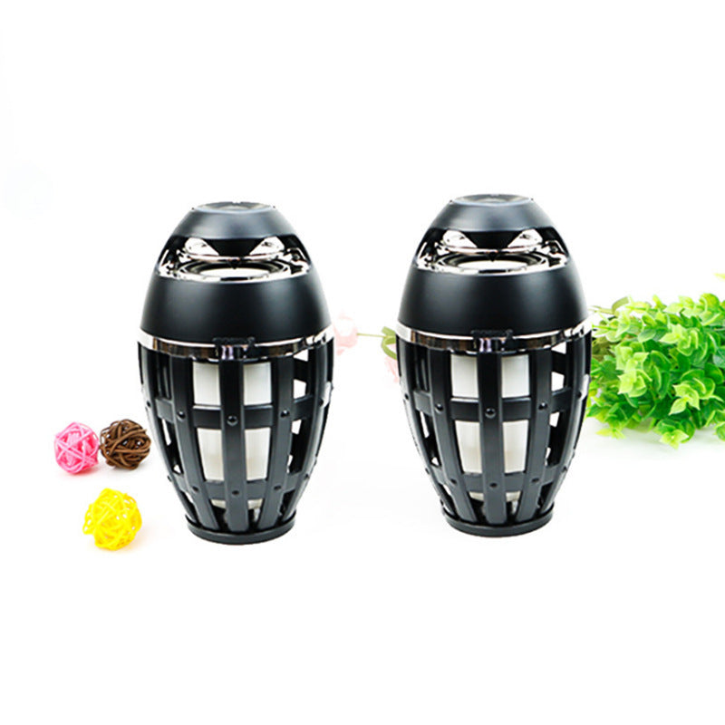 Flight-carrying Flame Bluetooth Speaker Box Home Decoration - Minihomy