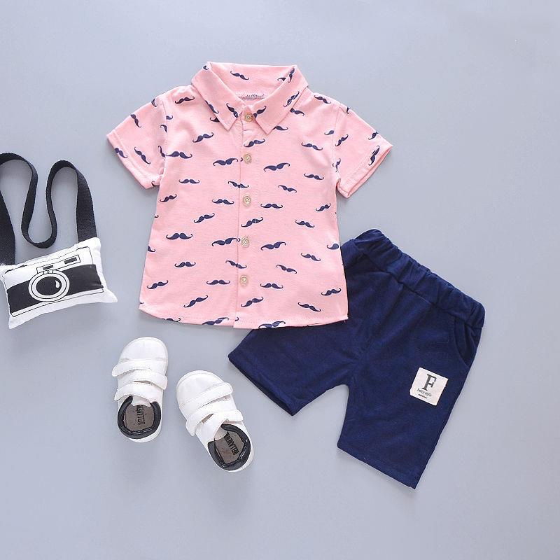 Baby Boys Short Sleeve Suits