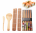 Bamboo Sushi Maker Set Rice Sushi Making Kits Roll Cooking Tools - Minihomy