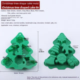 Christmas Silicone 6 Square-Shaped DIY Baking Mold - Minihomy