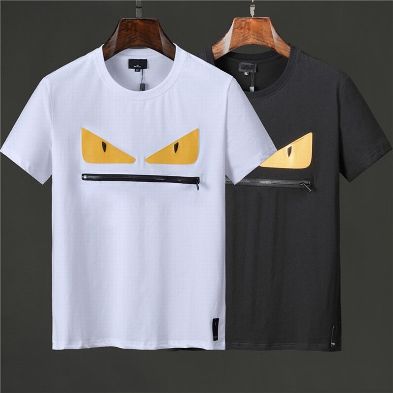 Men and women couple short-sleeved T-shirt