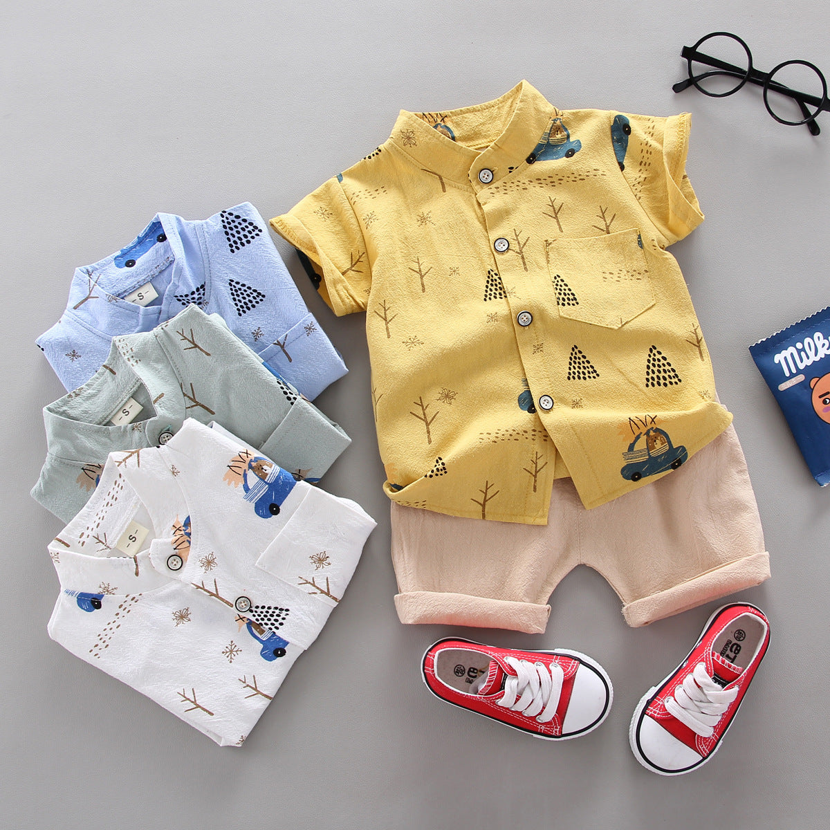 Baby Boy's Suit Summer Casual Clothes Set