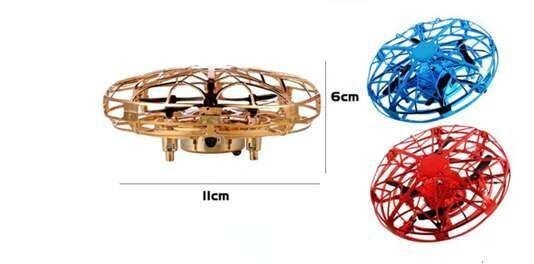 Flying Helicopter Mini Drone UFO RC Drone Infraed Induction - Minihomy