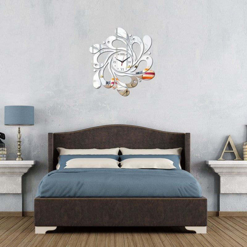 Fashion mirror wall clock - Minihomy