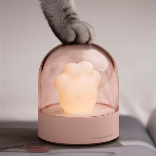 Cuddle Up with the Cat Paw Music Lamp: Light, Music, and Cuteness All in One - Minihomy