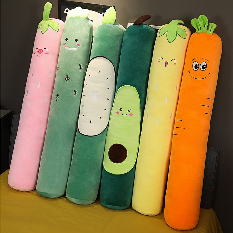 Cartoon creative fruit long pillow