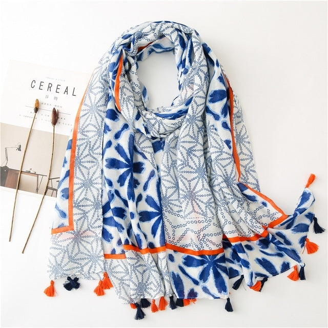 Autumn Scarf for Women - Female Scarves Triangle