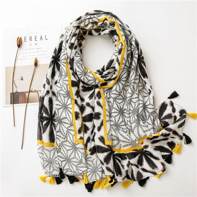 Autumn Scarf for Women - Female Scarves Triangle