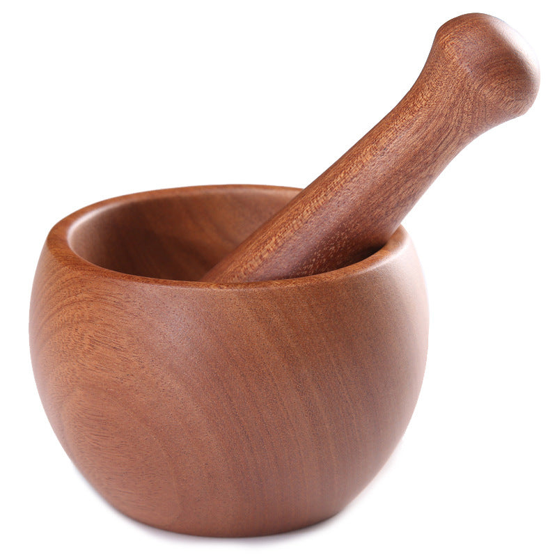 Sandalwood Garlic Crusher