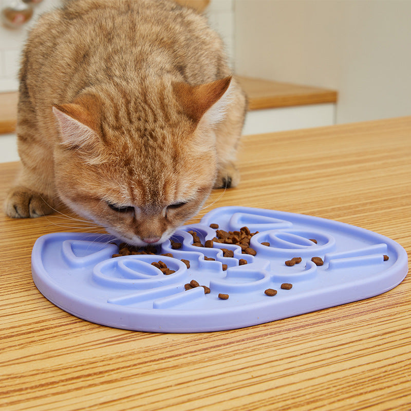 Dog Double-Sided Licking Pad Slow Food Bowl Dog Lick Mat