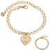 Love 26 Letter Alloy Anklet Lady Anklet Bracelet Multi-Set - Minihomy