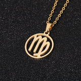 12 Horoscope Pendant Necklaces For Women