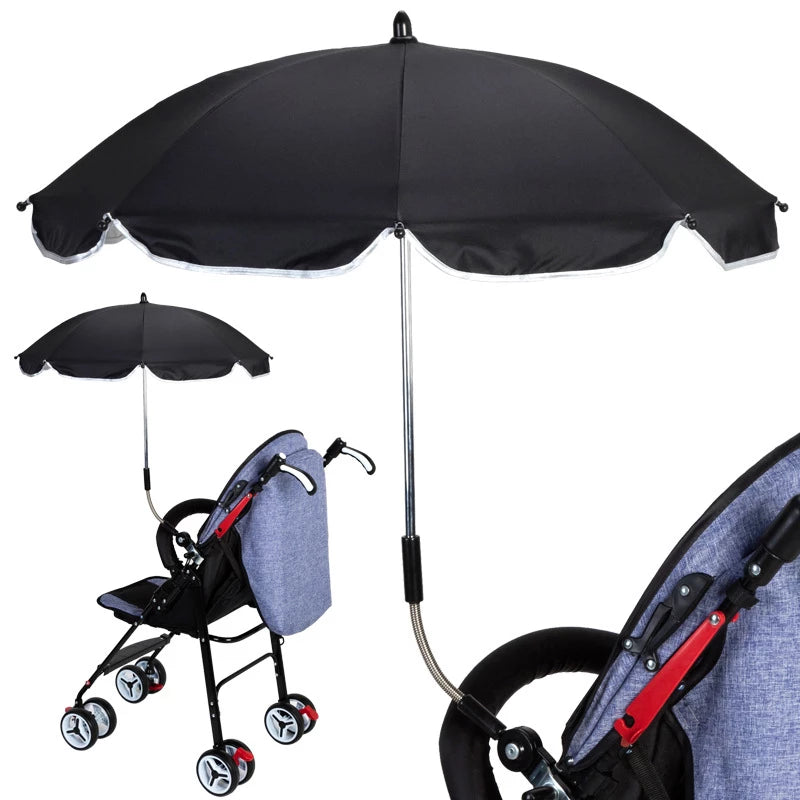 360° Adjustable Stroller Umbrella: Protect Your Little One in Style