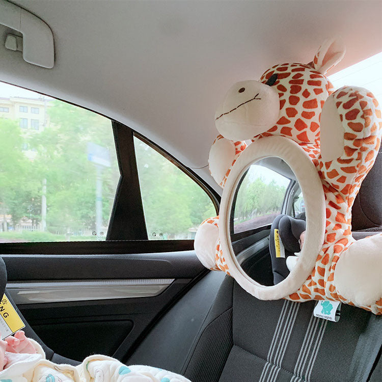 Car Safety Seat Rear View Mirror - Baby Monitor & Reflector - Minihomy