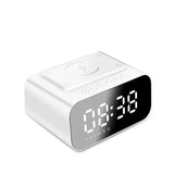 All-in-One Convenience: The Wireless Charging Bluetooth Speaker Clock - Minihomy