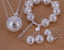 Exquisite Jewelry Silver-plated Three-dimensional Ball Pendant Jewelry - Minihomy