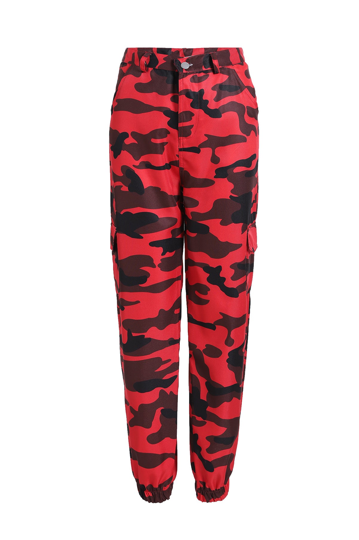 Camouflage Workwear Denim Casual Harem Pants