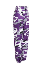 Camouflage Workwear Denim Casual Harem Pants