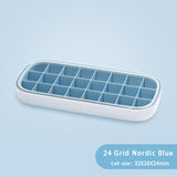 Ice Mold Household Ice Box Freezer With Cover Artifact Silicone Refrigerator Ice Mold - Minihomy