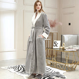 Winter Flannel Nightgown Pajamas Thickened