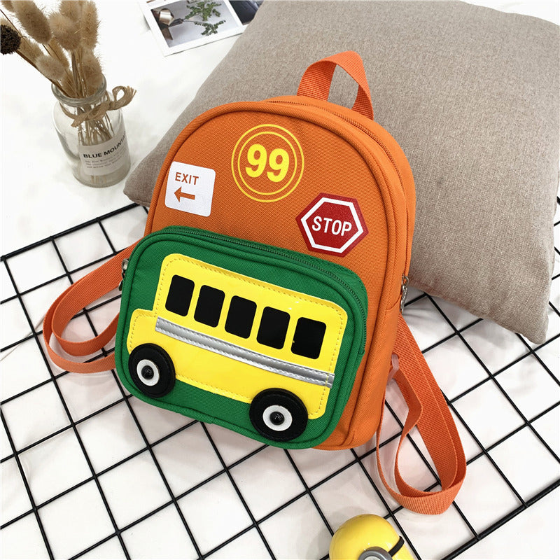 Cute Cartoon Kids Backpack - Small School Book Bag for Boys & Girls