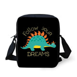 Cartoon Dinosaur Backpack for Kids - European & American Style