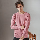 Mens bottoming shirt knitted sweater pullover - Minihomy