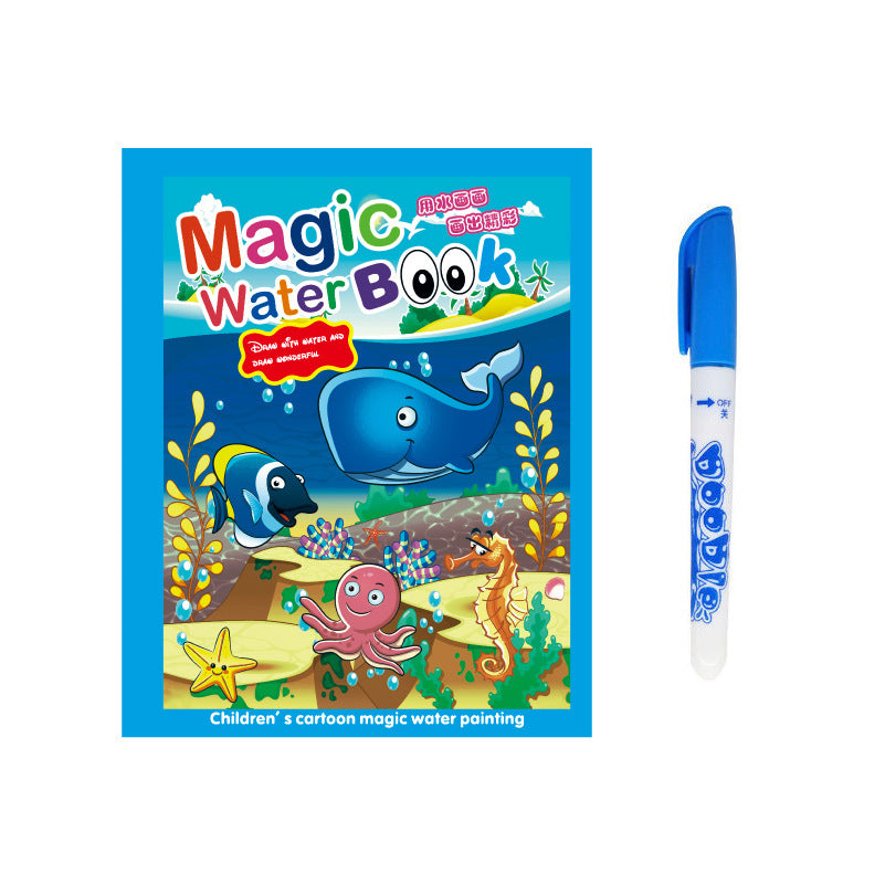 Magic Water Painting Book for Kids: Creative Fun & Learning