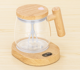 High-Speed Self-Stirring Coffee Mug - 400ML Electric Mixing Glass Cup