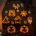 Halloween Window Hanging LED Lights - Spooky Halloween Decor - Minihomy