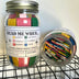 Color-Coded Bible Verse Jar | Handmade Christian Gift | 67 Verses on Emotions - Minihomy