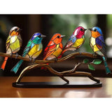 Bird Branch Desktop Ornaments - Home Decor for Bird Lovers