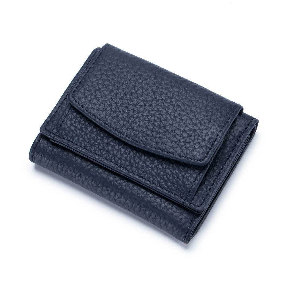 Leather Japanese Mini Short Women Wallet