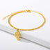 Initial Gold Letter Anklet Alphabet Pendants Jewelry - Minihomy