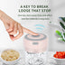 Mini Electric Garlic Chopper USB Charging Ginger Masher Machine Sturdy Durable Chili Vegetable Crusher Kitchen Tool - Minihomy