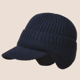 Autumn And Winter Outdoor Warm Ear Protection Knitted Hat