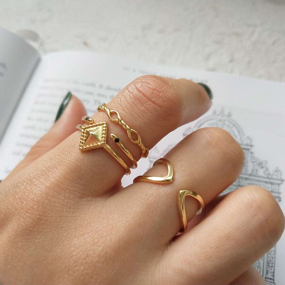 3 Styles  925 Sterling Silver Rings For Women - Minihomy