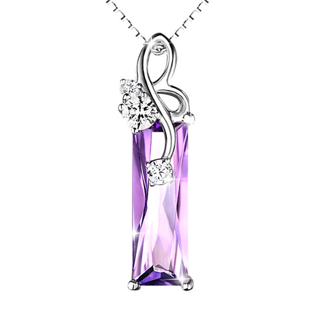 Purple Amethyst Woman Necklaces