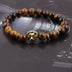 Natural Stone Owl Head Yoga Bracelet - Minihomy